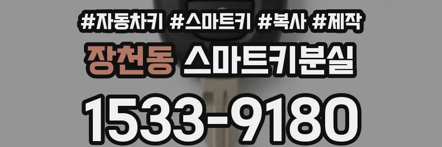 장천동 스마트키분실