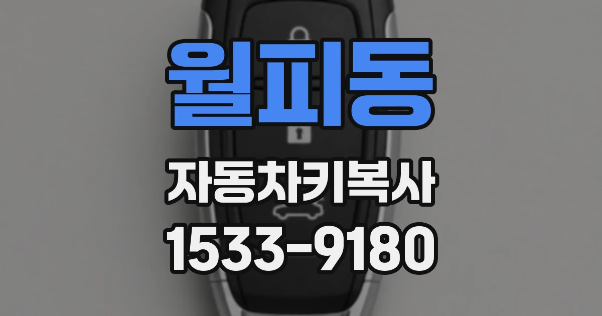 월피동 자동차키복사
