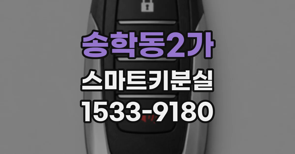 송학동2가 스마트키분실