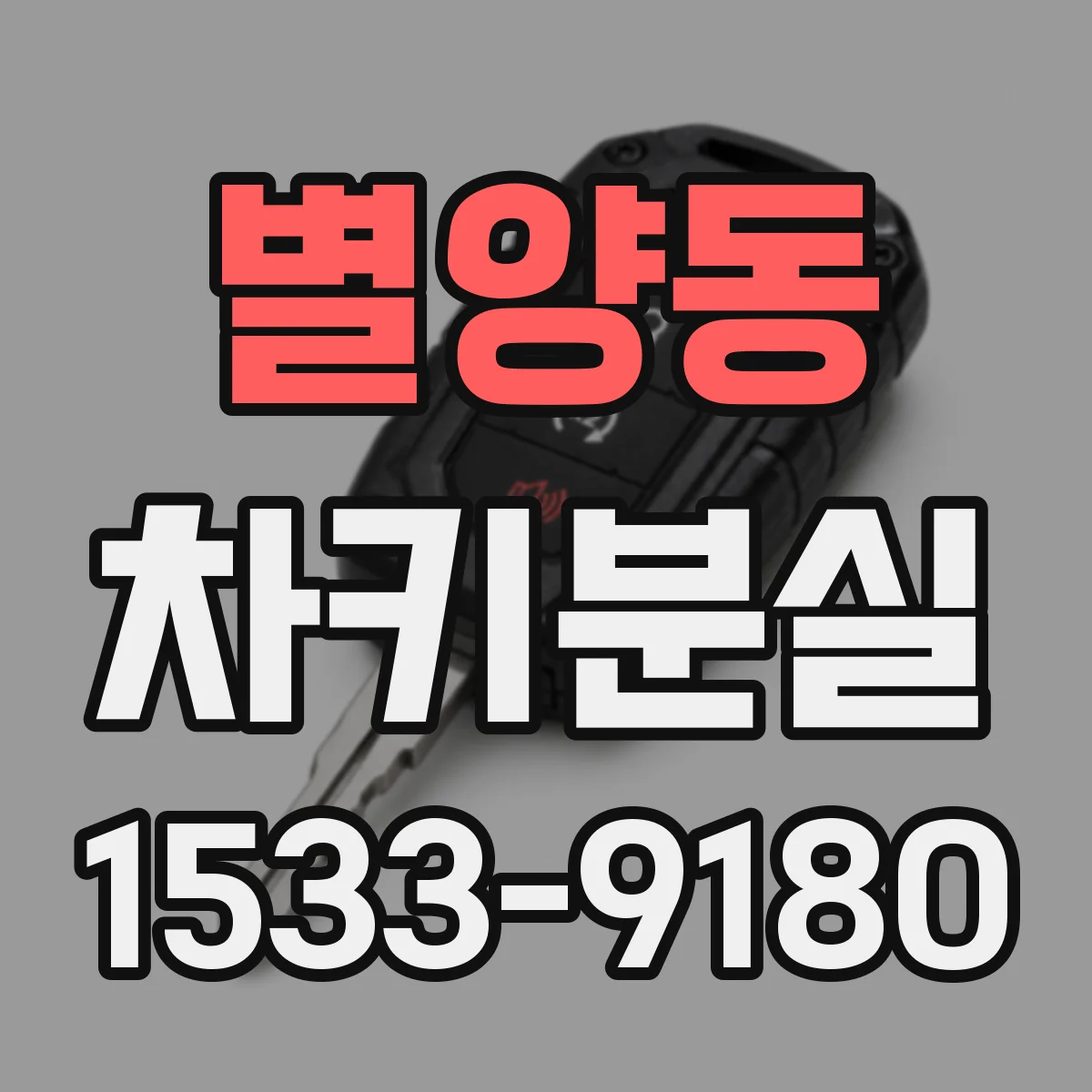 별양동 차키분실