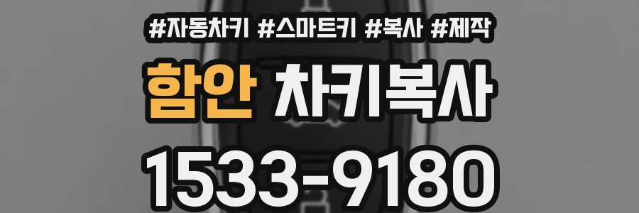 함안 차키복사