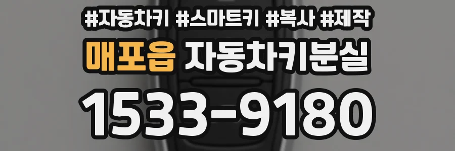매포읍 자동차키분실