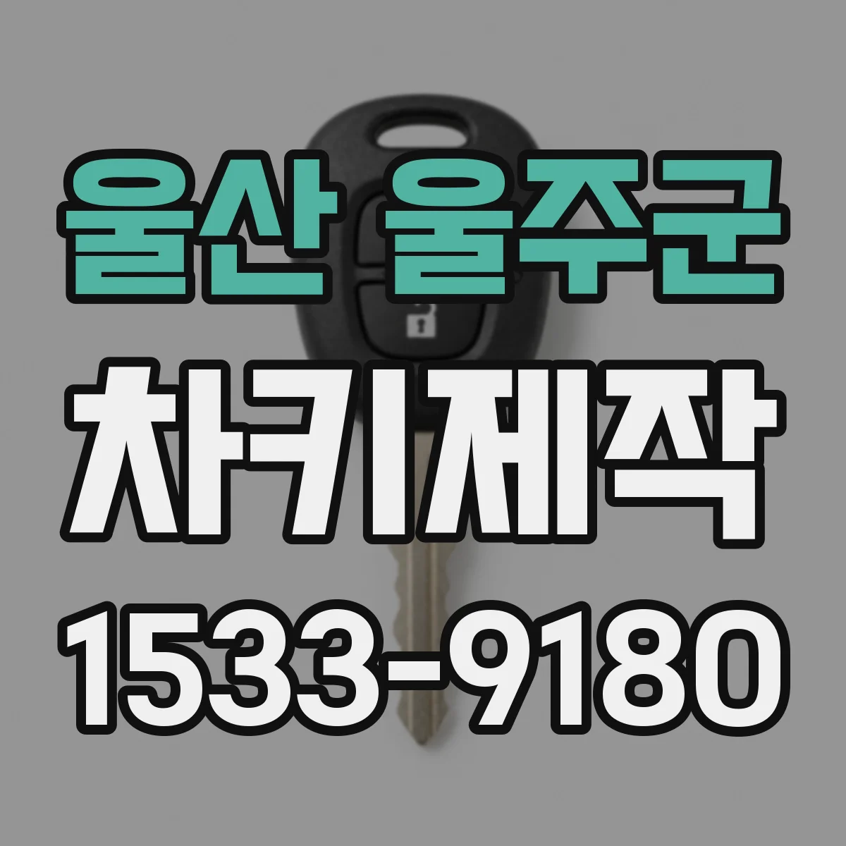 울산 울주군 차키제작