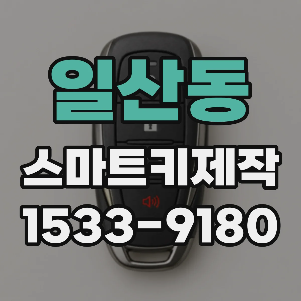 일산동 스마트키제작