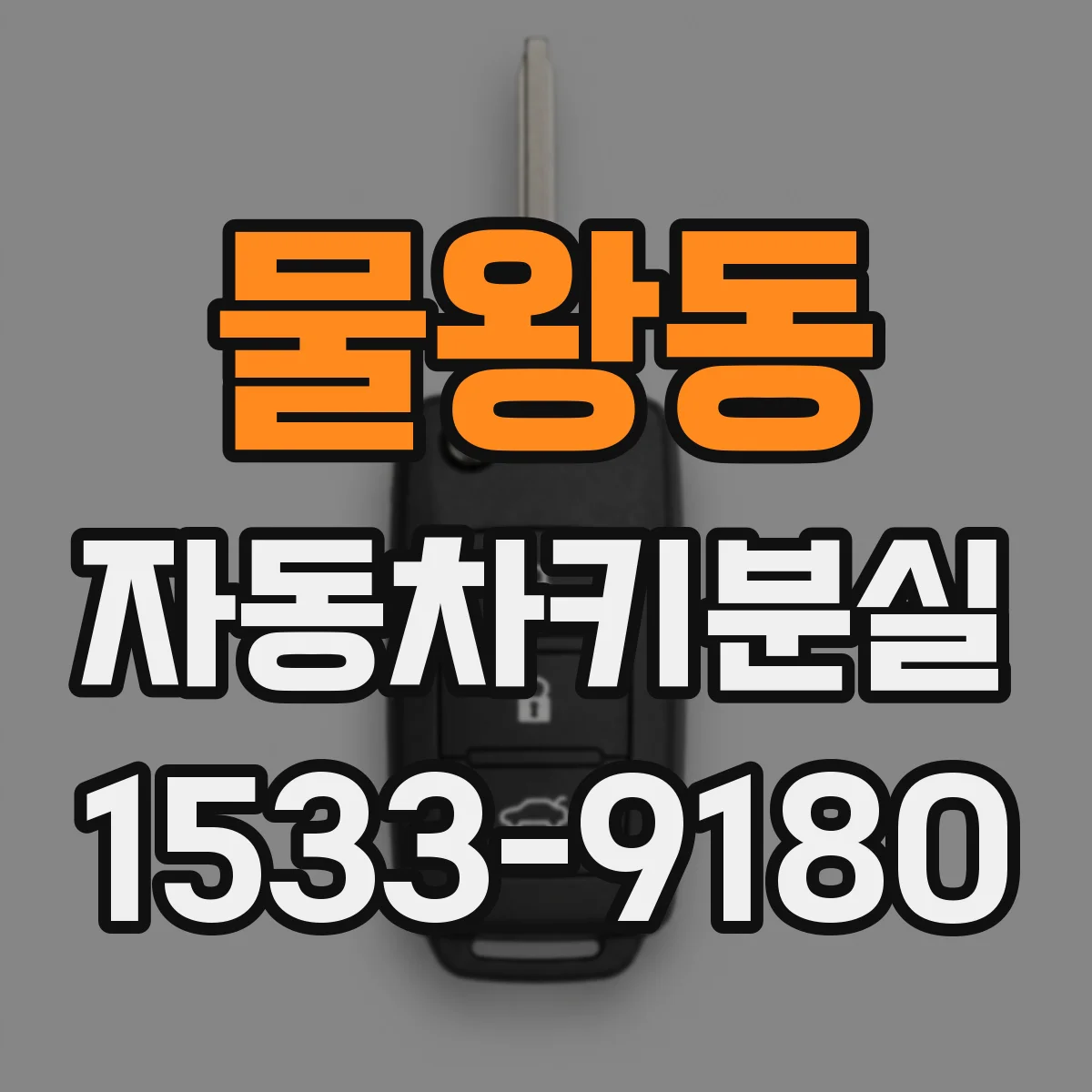 물왕동 자동차키분실