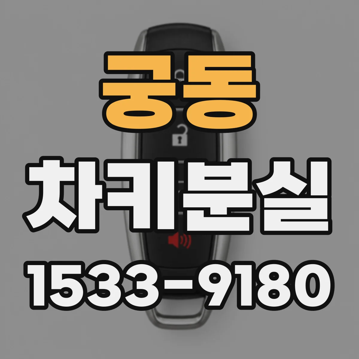 궁동 차키분실