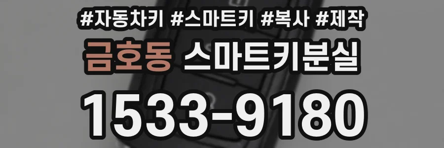 금호동 스마트키분실