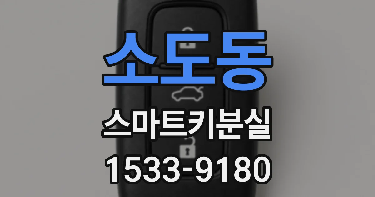소도동 스마트키분실