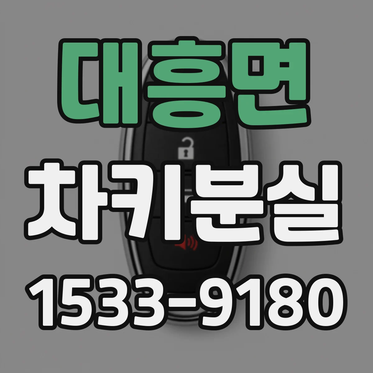 대흥면 차키분실