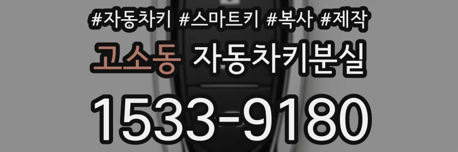 고소동 자동차키분실