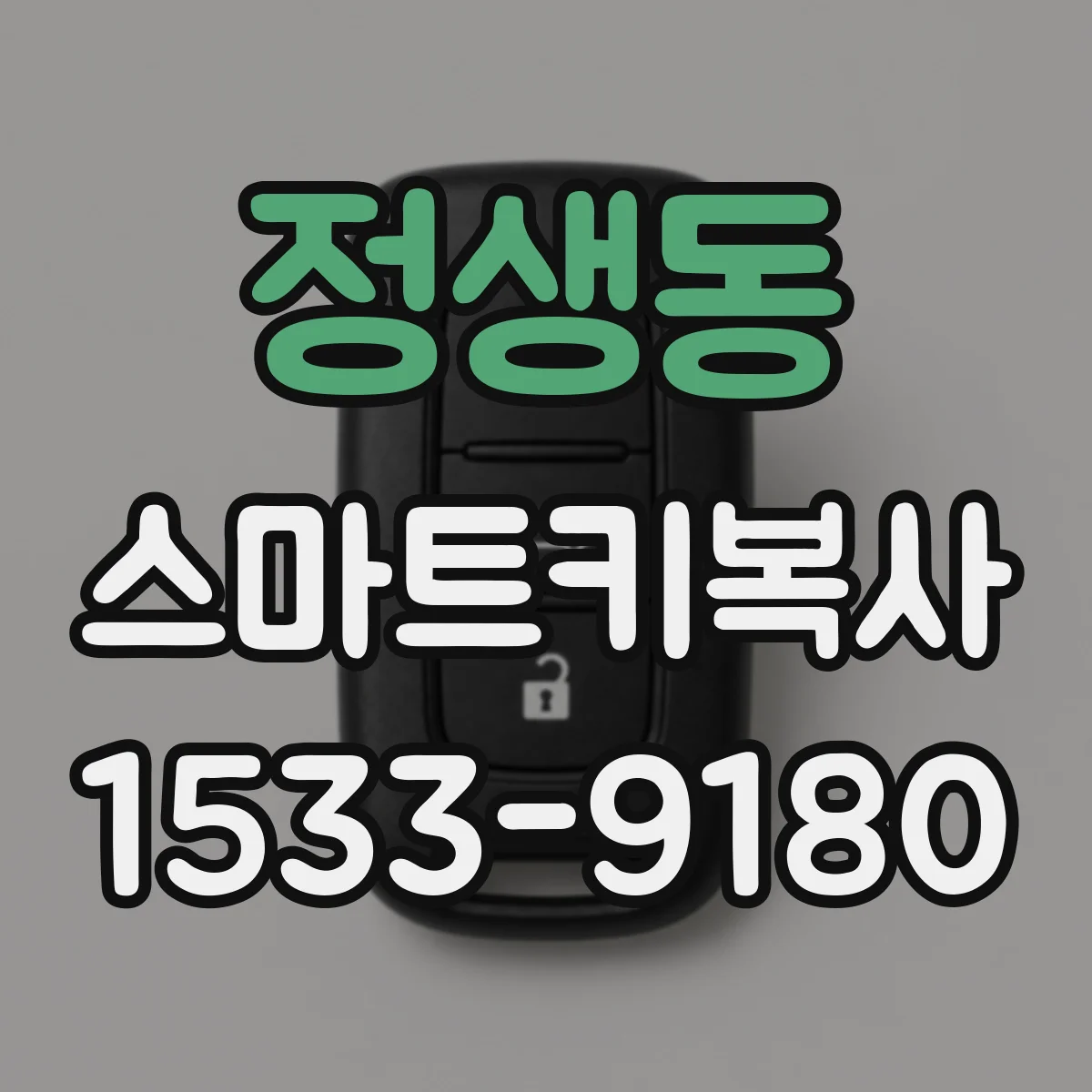 정생동 스마트키복사