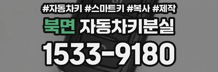 북면 자동차키분실