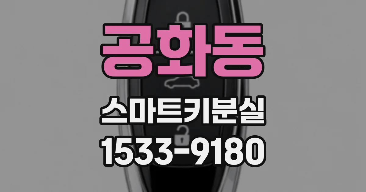 공화동 스마트키분실