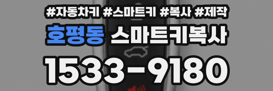 호평동 스마트키복사