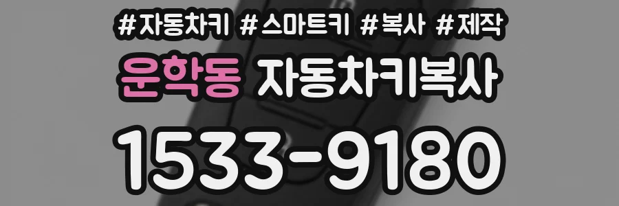 운학동 자동차키복사