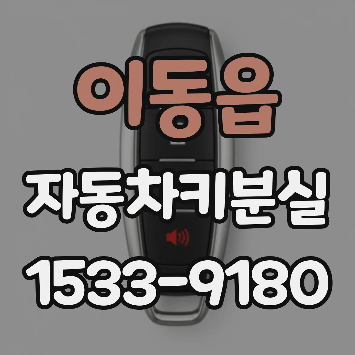 이동읍 자동차키분실
