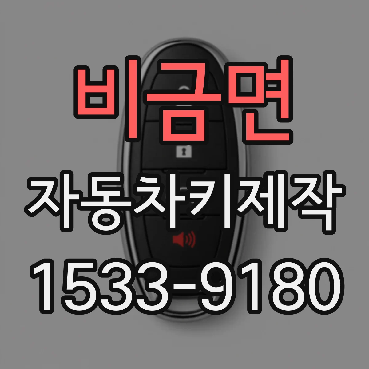 비금면 자동차키제작