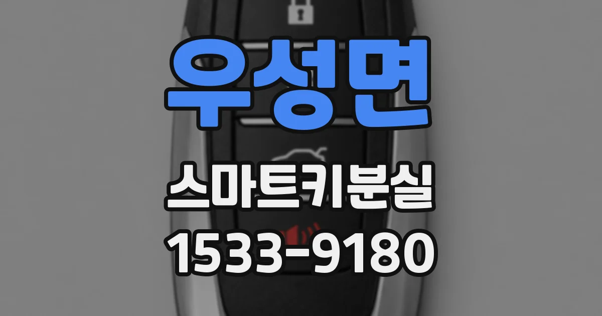 우성면 스마트키분실
