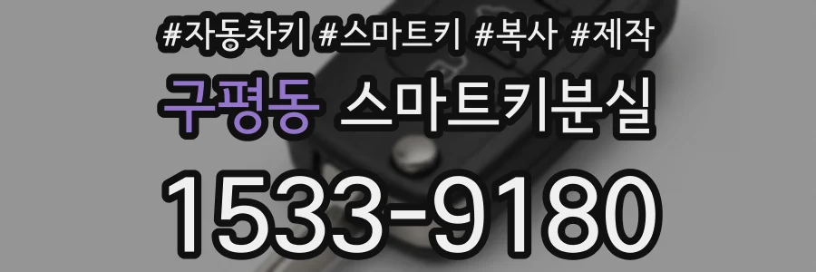 구평동 스마트키분실
