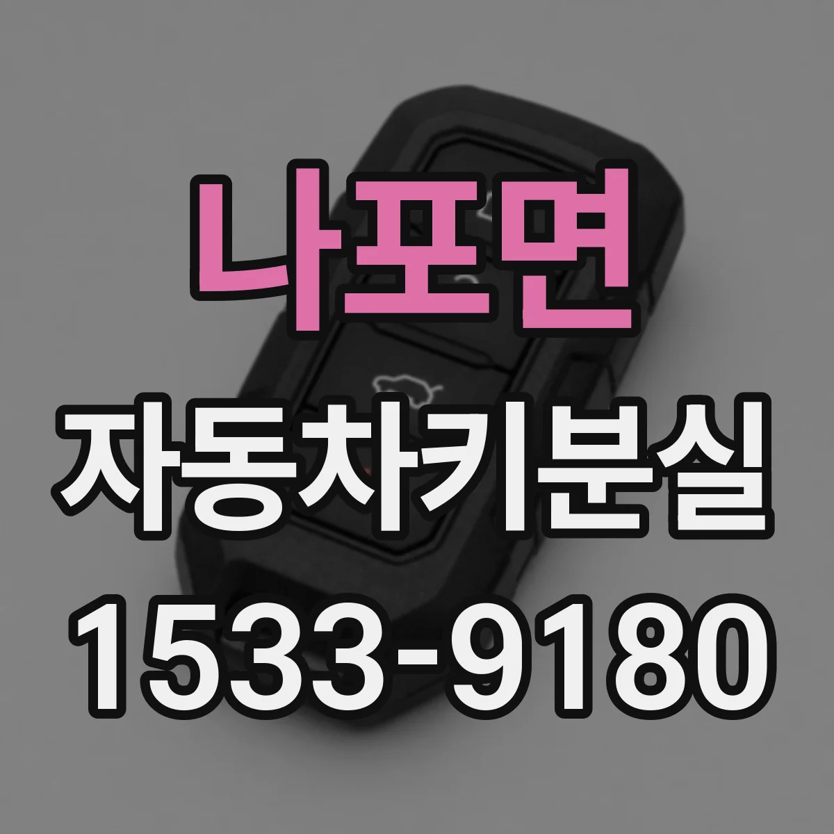 나포면 자동차키분실