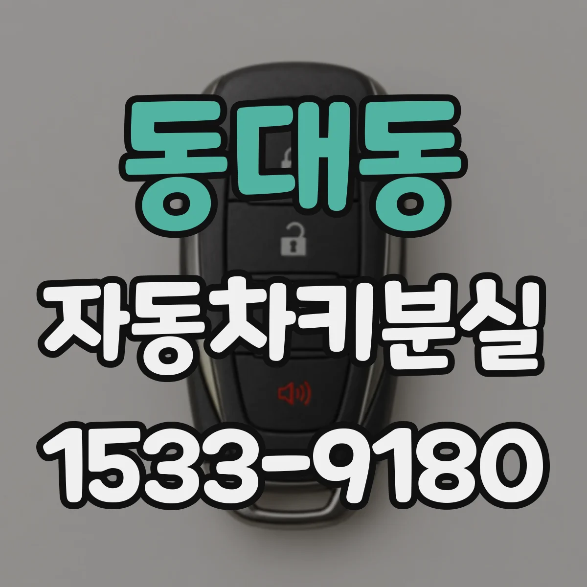 동대동 자동차키분실