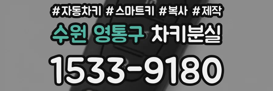 수원 영통구 차키분실