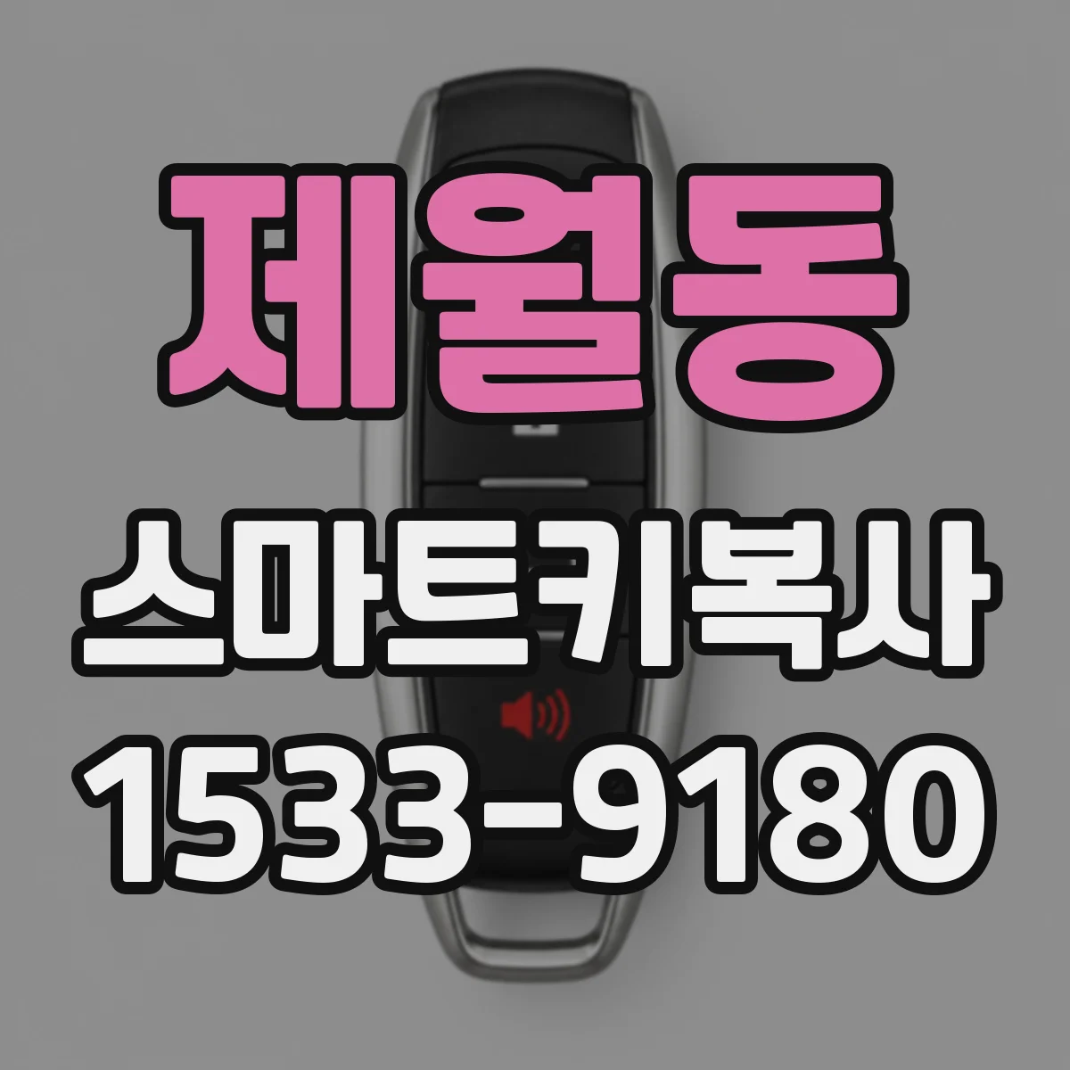 제월동 스마트키복사