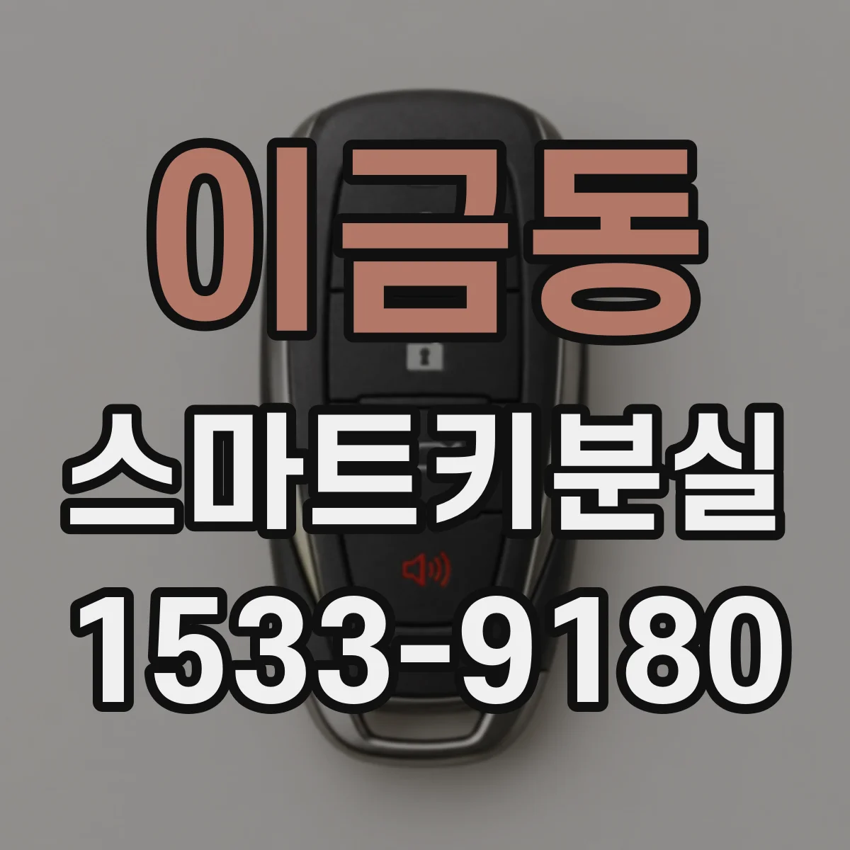 이금동 스마트키분실