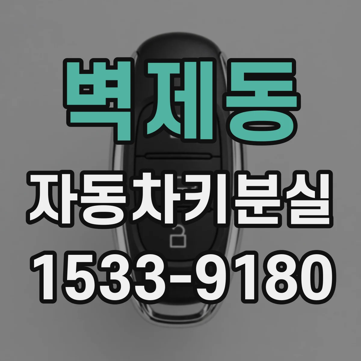벽제동 자동차키분실