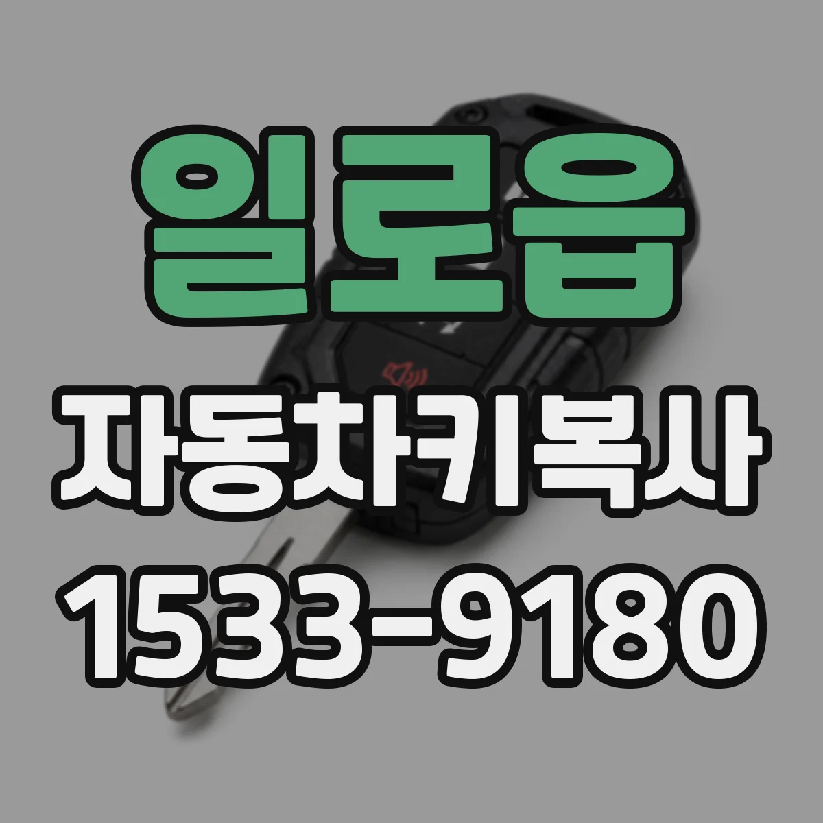 일로읍 자동차키복사