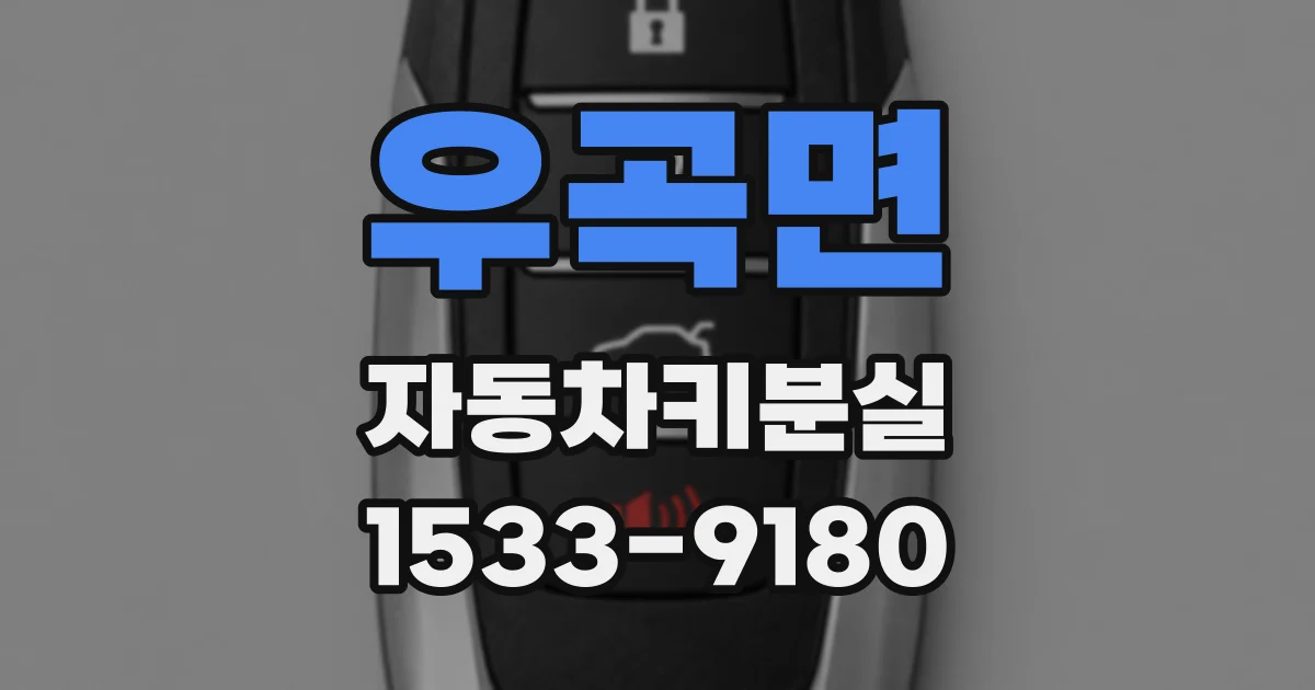 우곡면 자동차키분실