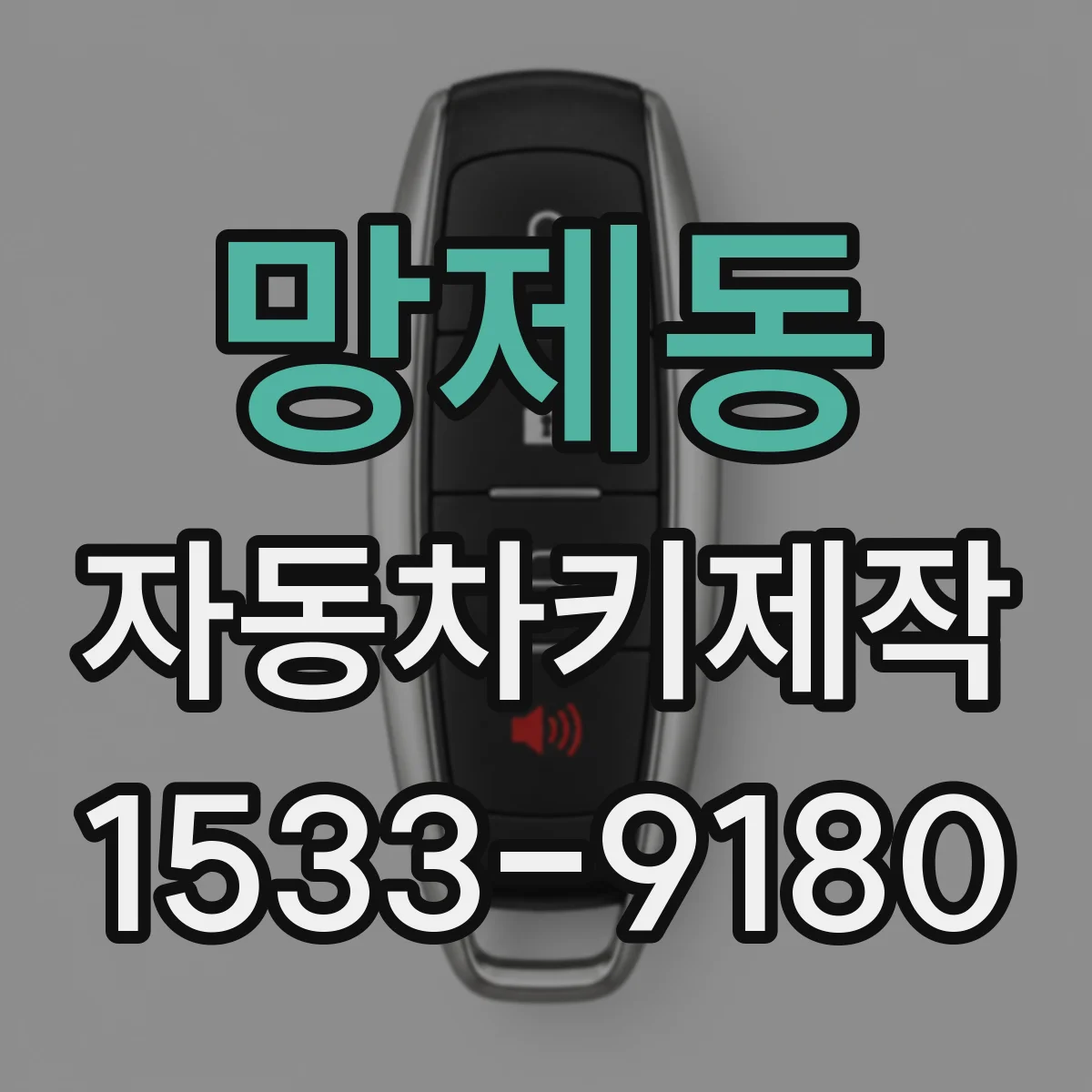 망제동 자동차키제작