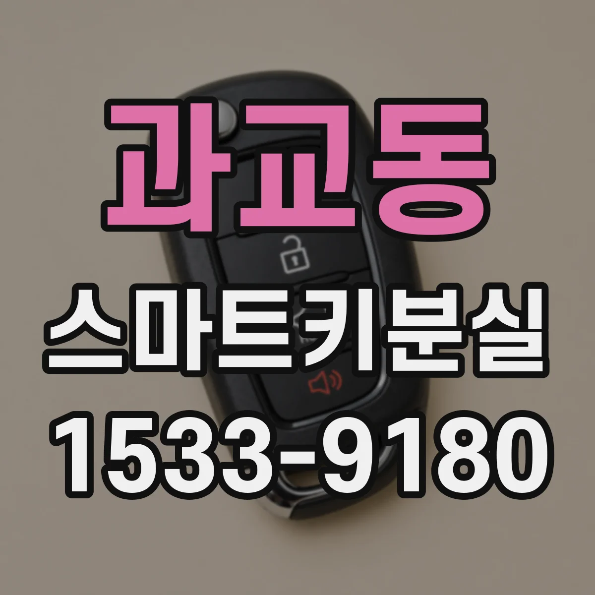 과교동 스마트키분실
