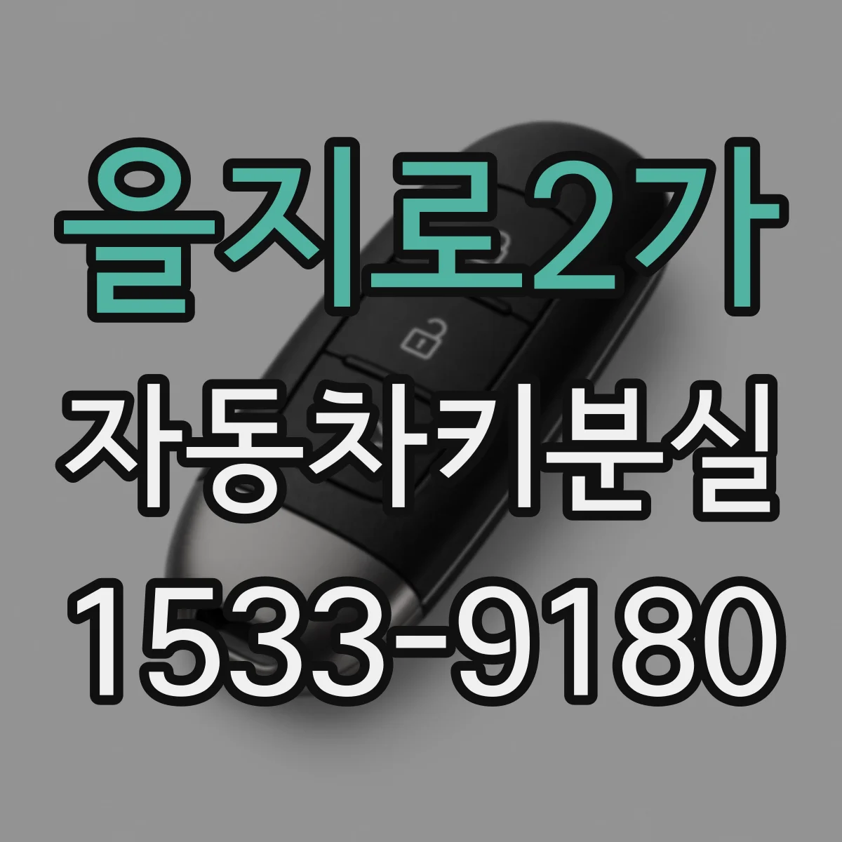 을지로2가 자동차키분실