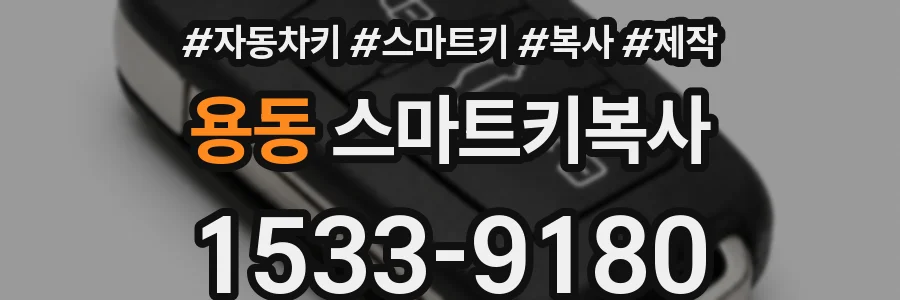 용동 스마트키복사