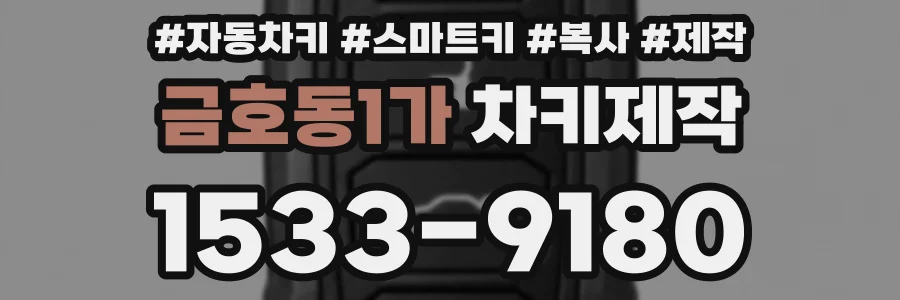 금호동1가 차키제작