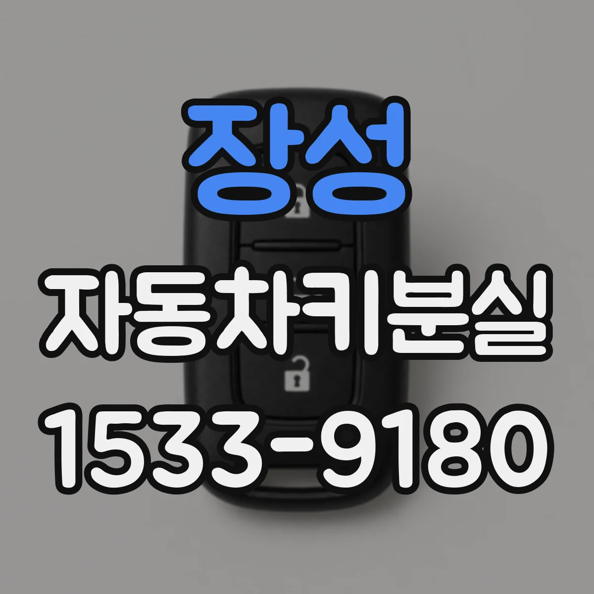 장성 자동차키분실