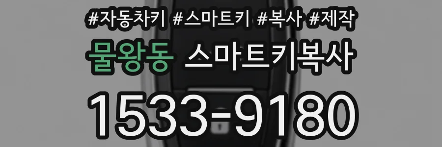 물왕동 스마트키복사