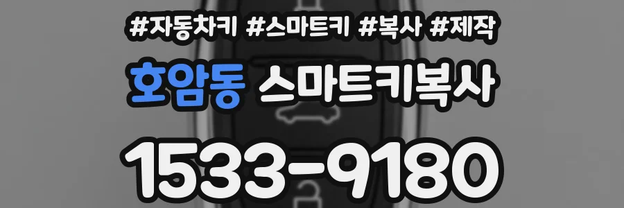 호암동 스마트키복사