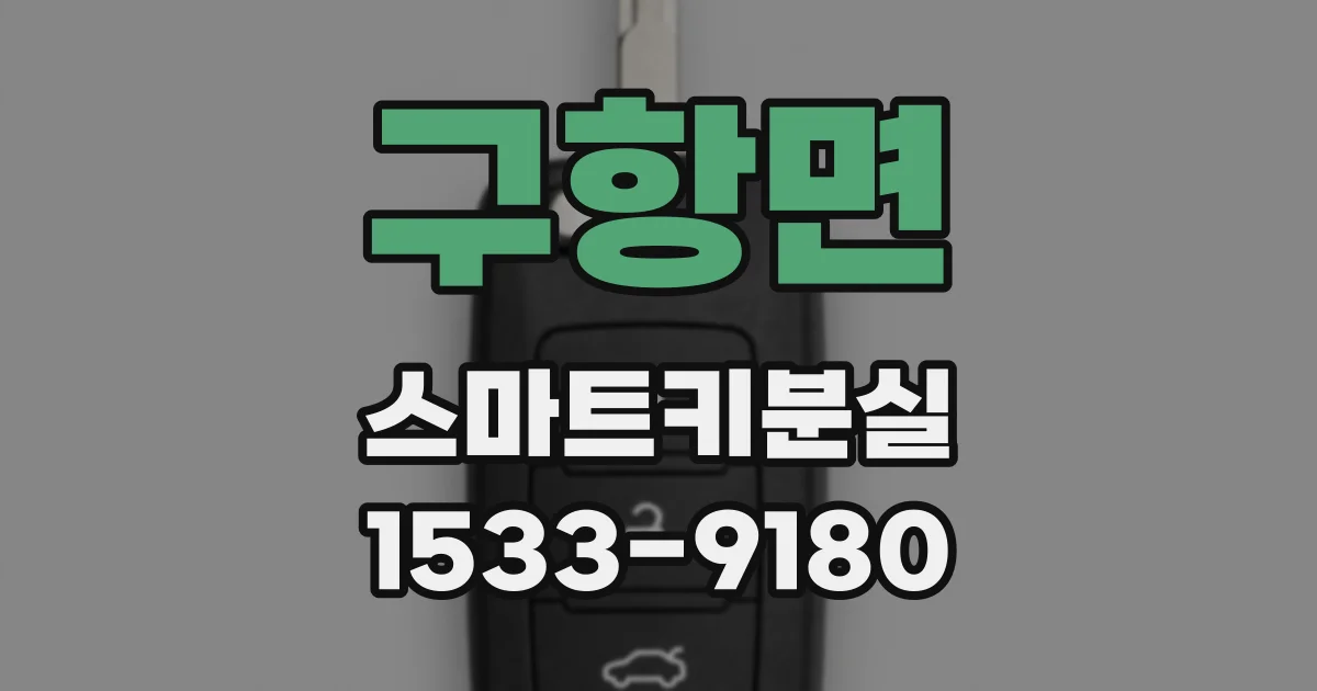 구항면 스마트키분실