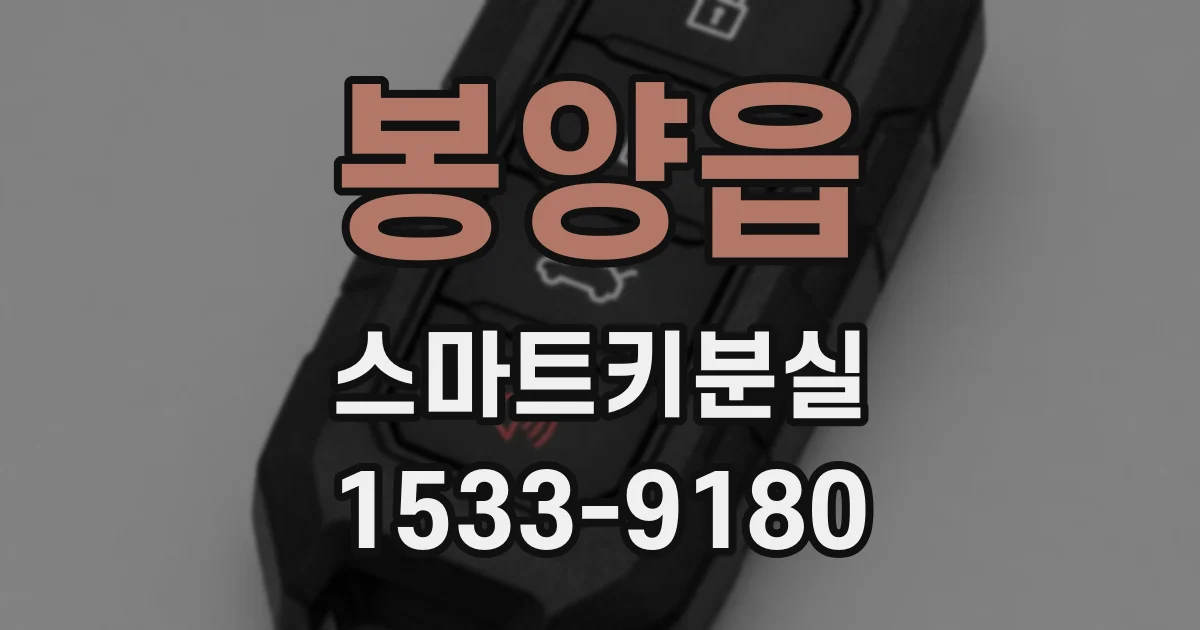 봉양읍 스마트키분실