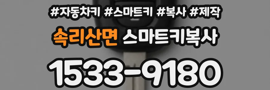 속리산면 스마트키복사