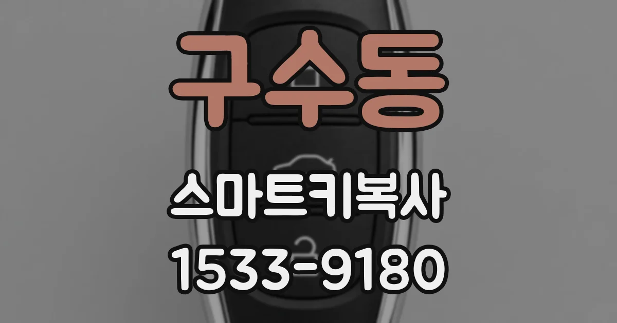 구수동 스마트키복사
