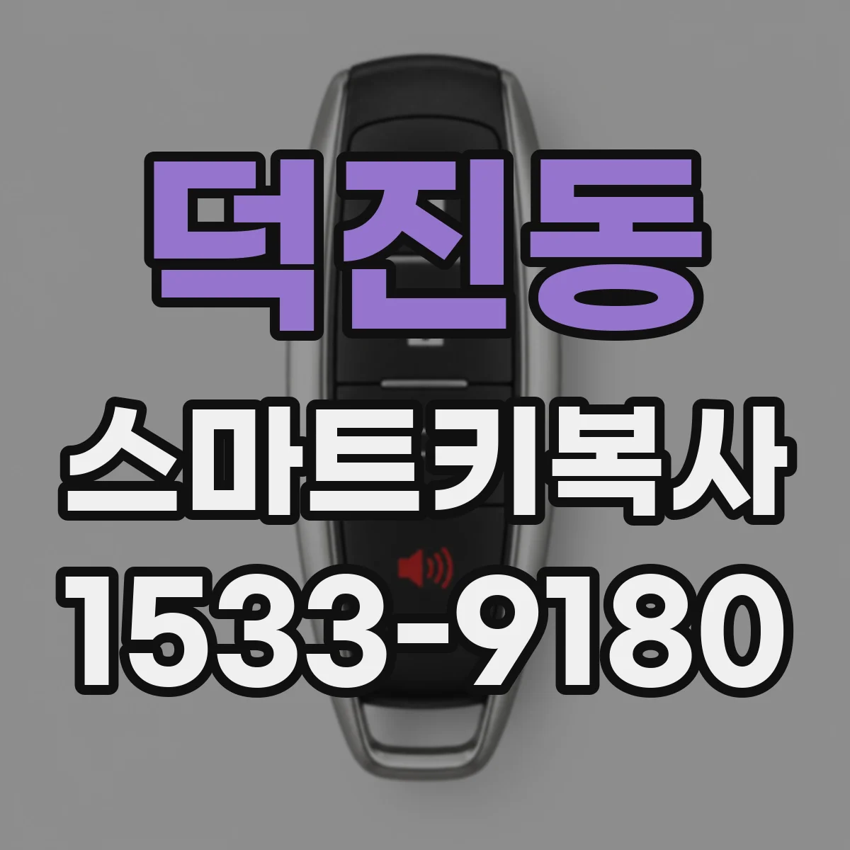 덕진동 스마트키복사