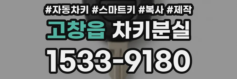 고창읍 차키분실