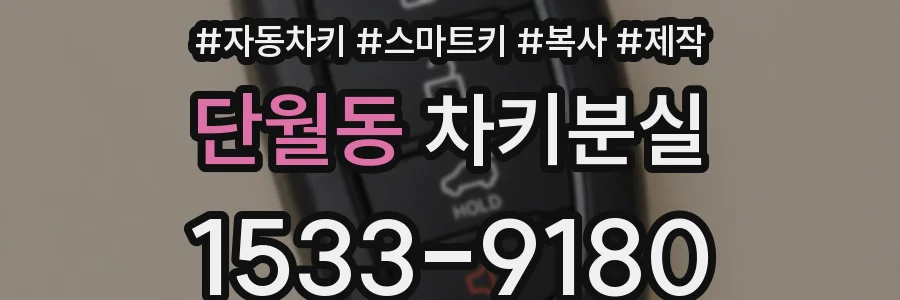 단월동 차키분실