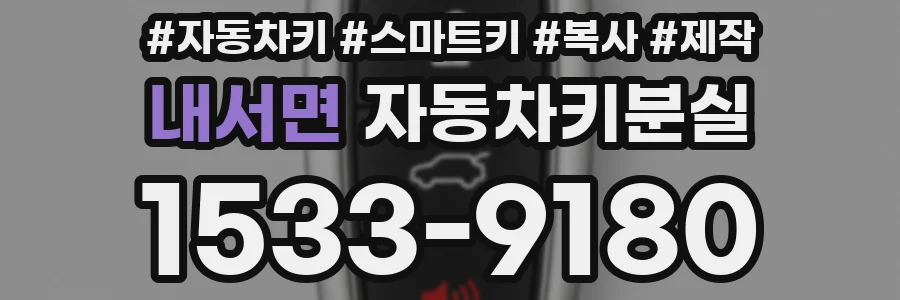 내서면 자동차키분실