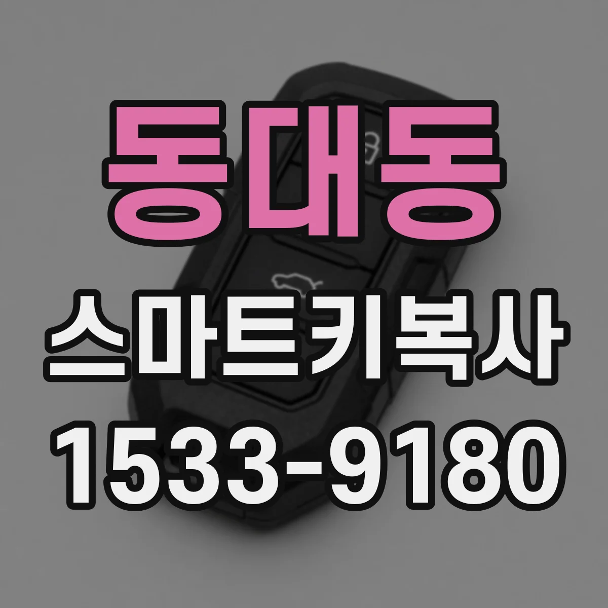 동대동 스마트키복사