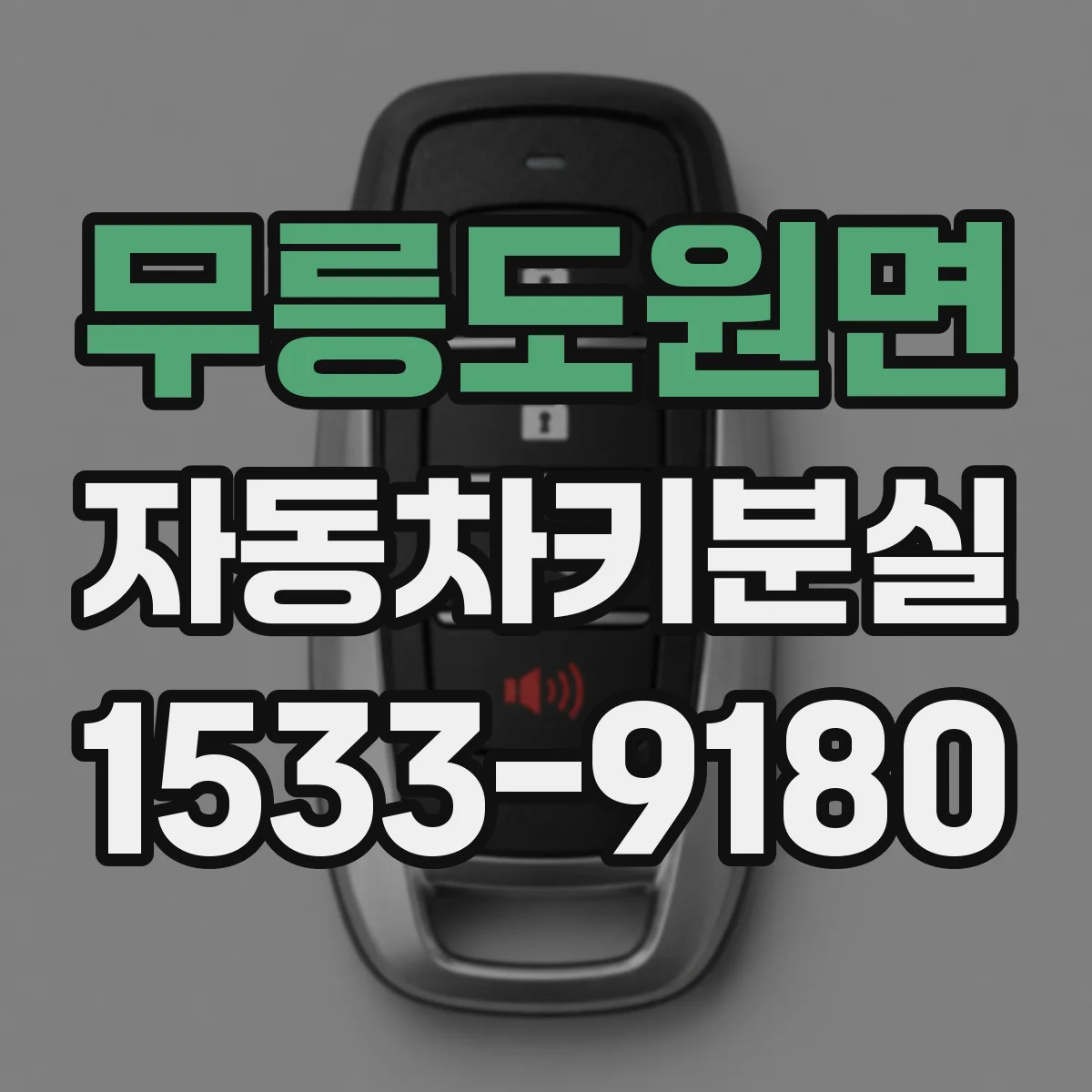 무릉도원면 자동차키분실