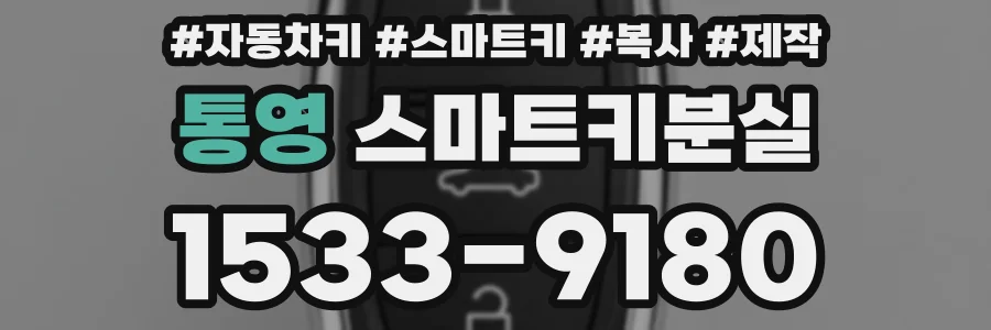 통영 스마트키분실